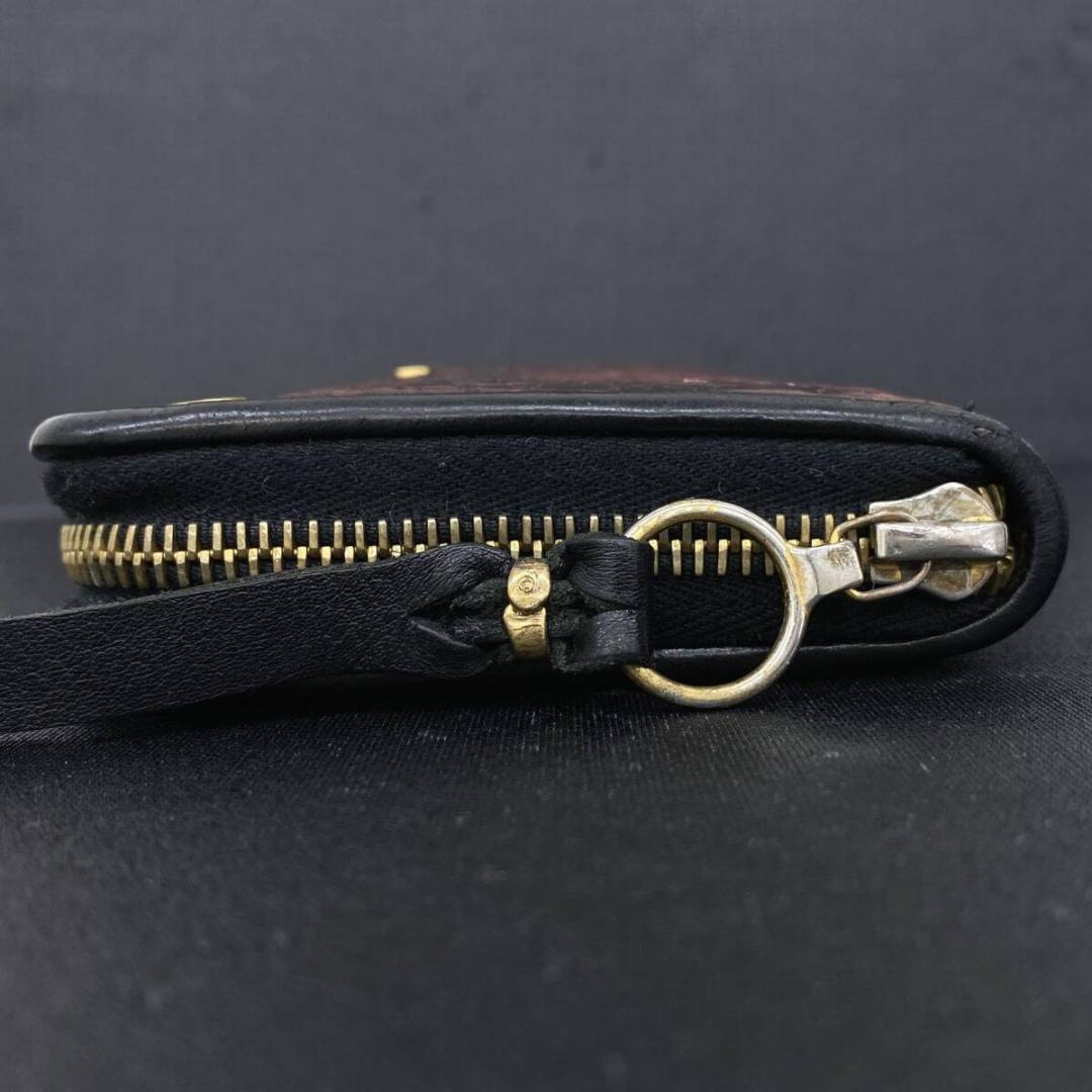 Bill Wall Leather ゴールド カスタム アリゲーター ウォレット