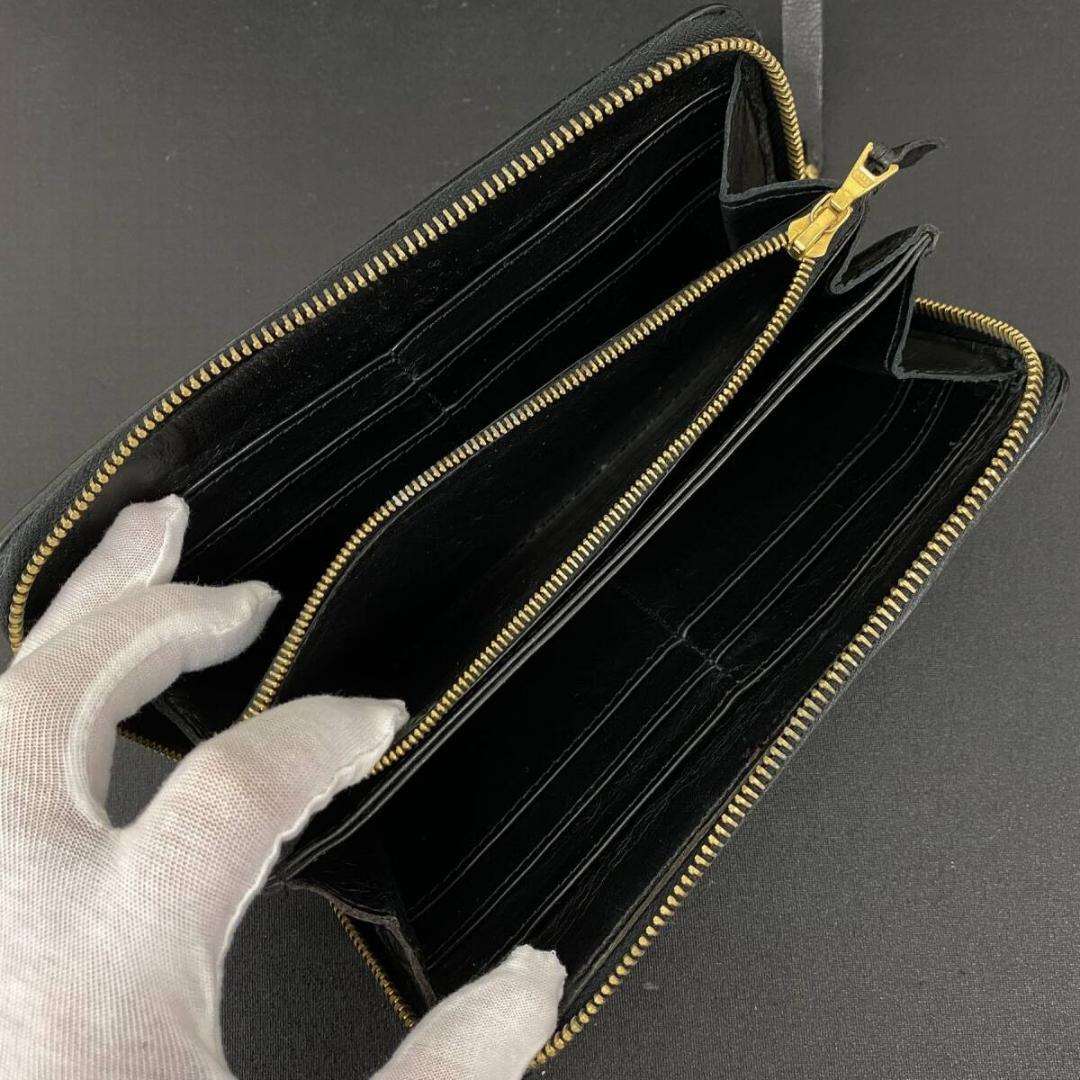 Bill Wall Leather ゴールド カスタム アリゲーター ウォレット