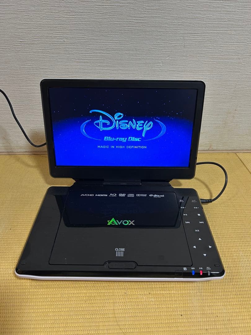 AVOX ポータブル Blu-rayプレーヤー