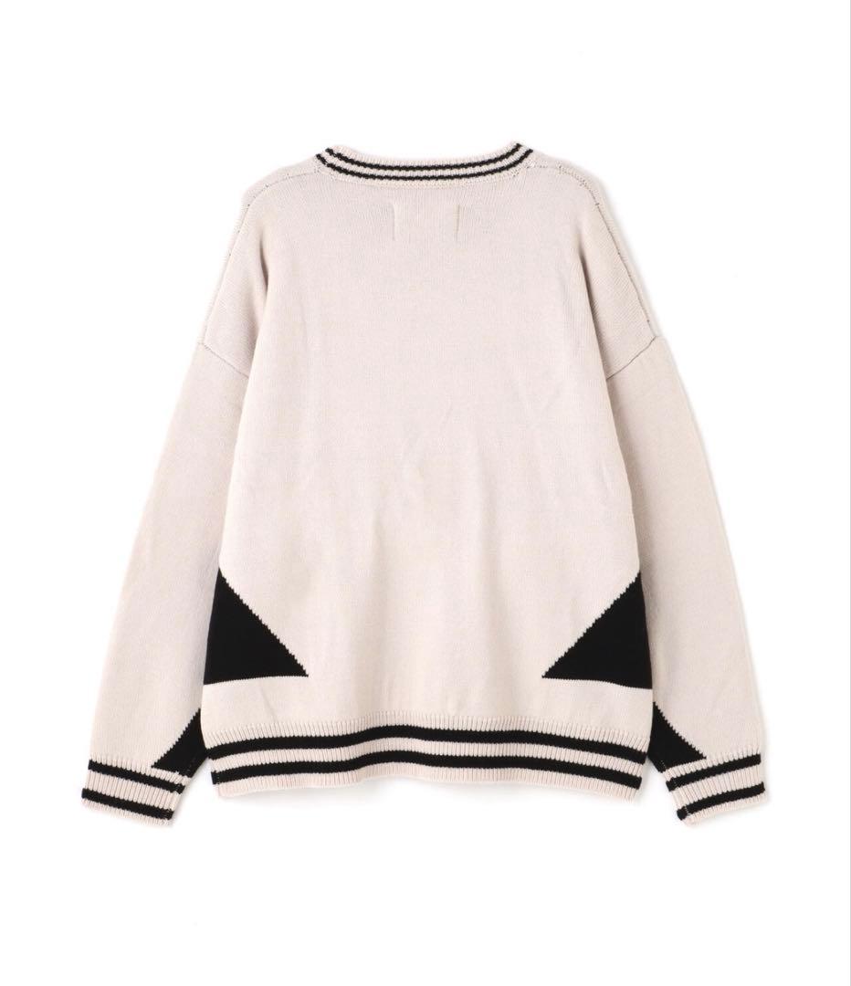 amok /アモク/別注GAME KNIT/カラーwhite