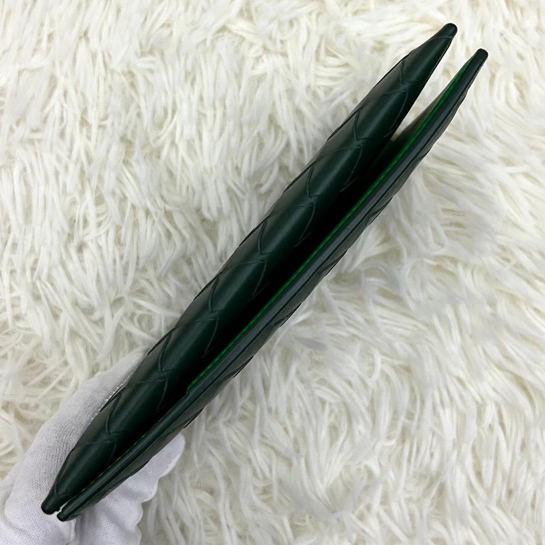 【極美品】ICチップ内蔵 BOTTEGA VENETA イントレチャート 長財布