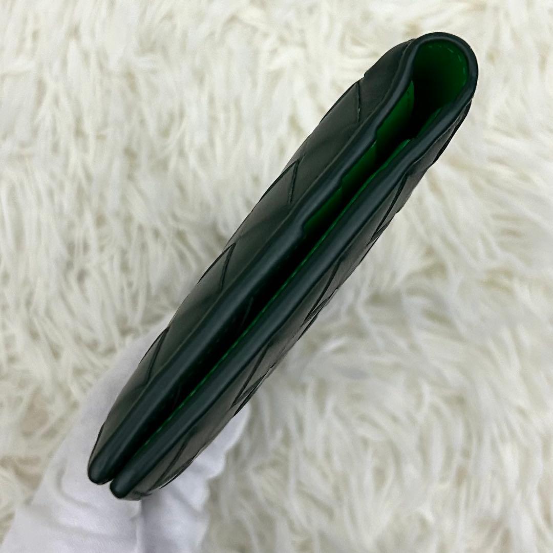 【極美品】ICチップ内蔵 BOTTEGA VENETA イントレチャート 長財布