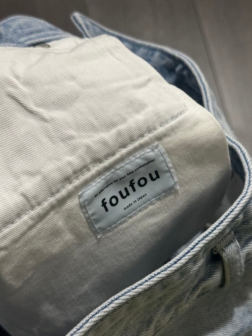 foufou denim “sam” Mサイズ