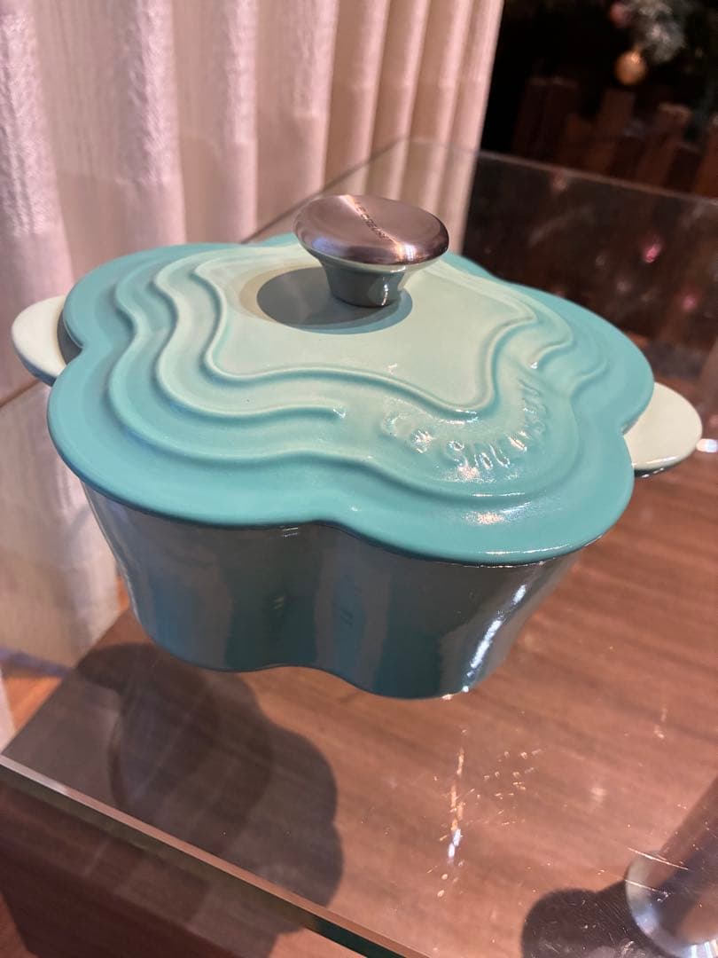 Le Creuset ココットフルール 16 クールミント