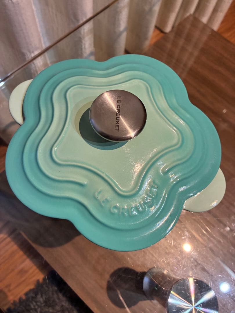 Le Creuset ココットフルール 16 クールミント