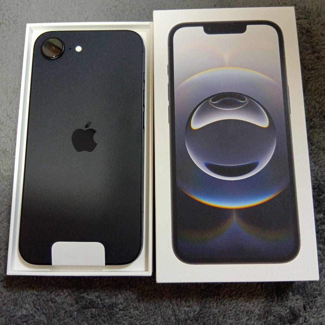 iPhone16e　本体　ブラック　未使用