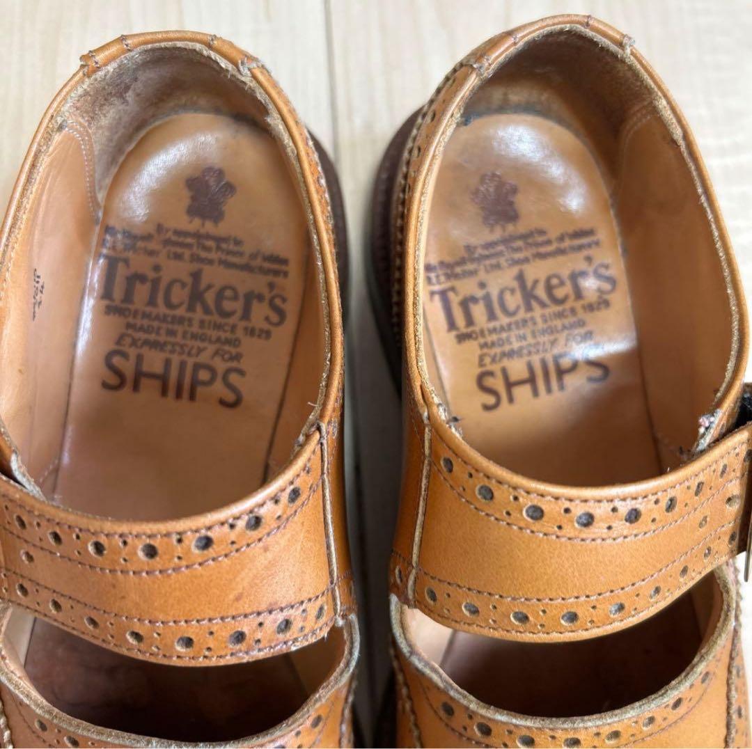 Tricker's メリージェーン　トリッカーズ　 ウィングチップ　バートン