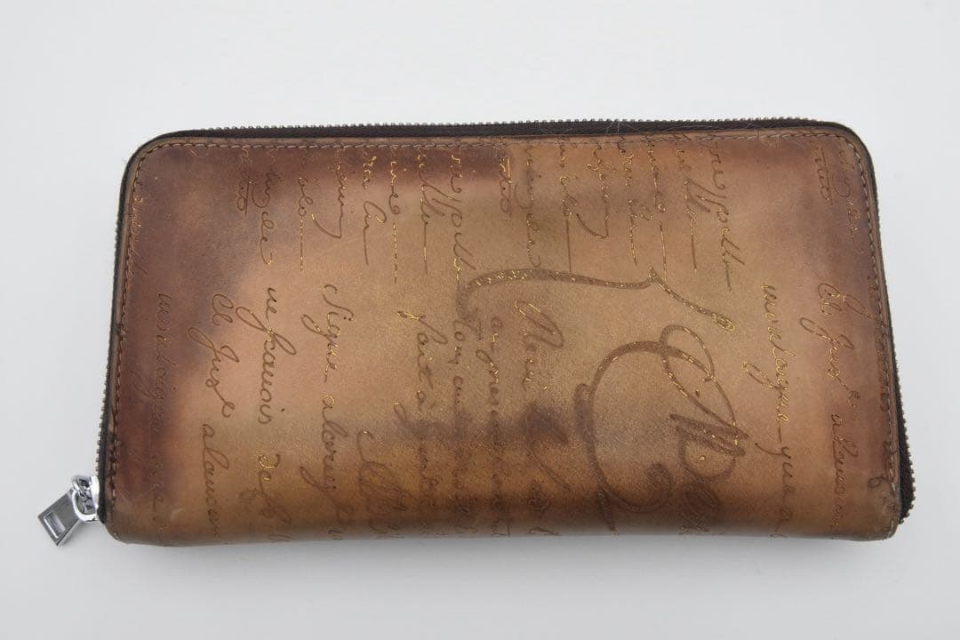 ベルルッティ カリグラフィー ラウンドファスナー長財布 Berluti イタウバ
