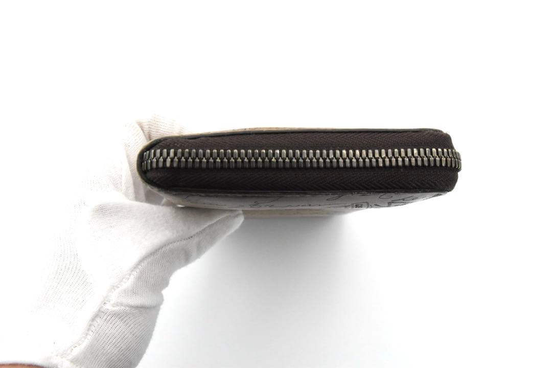 ベルルッティ カリグラフィー ラウンドファスナー長財布 Berluti イタウバ