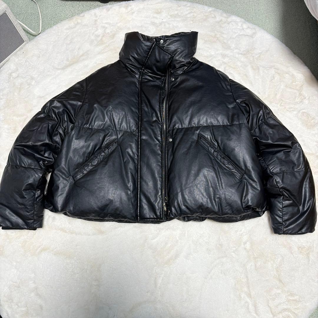 MM6 Maison MARGIELA ブラック ダウンジャケット