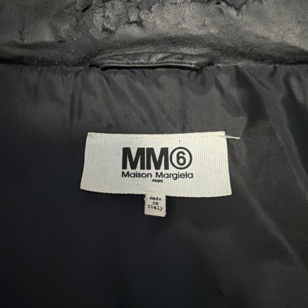 MM6 Maison MARGIELA ブラック ダウンジャケット