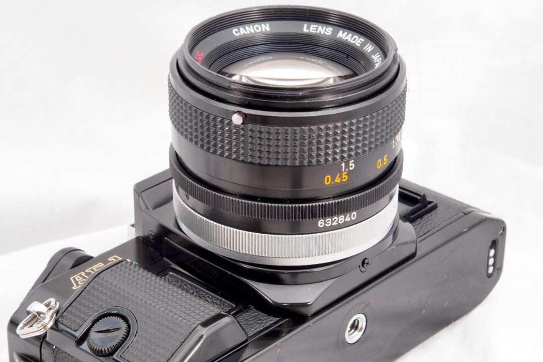 Canon AE-1 P 黒 50mm f/1.4 S.S.C. 分解整備済