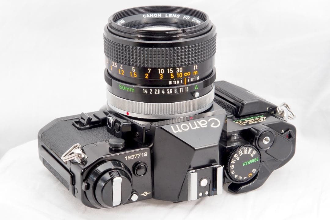 Canon AE-1 P 黒 50mm f/1.4 S.S.C. 分解整備済