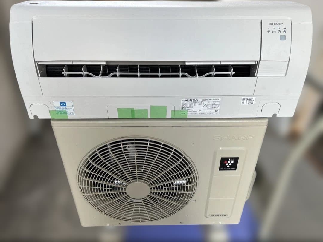 2025年製★シャープ　ルームエアコン　AC-T22AW 冷暖房　6畳