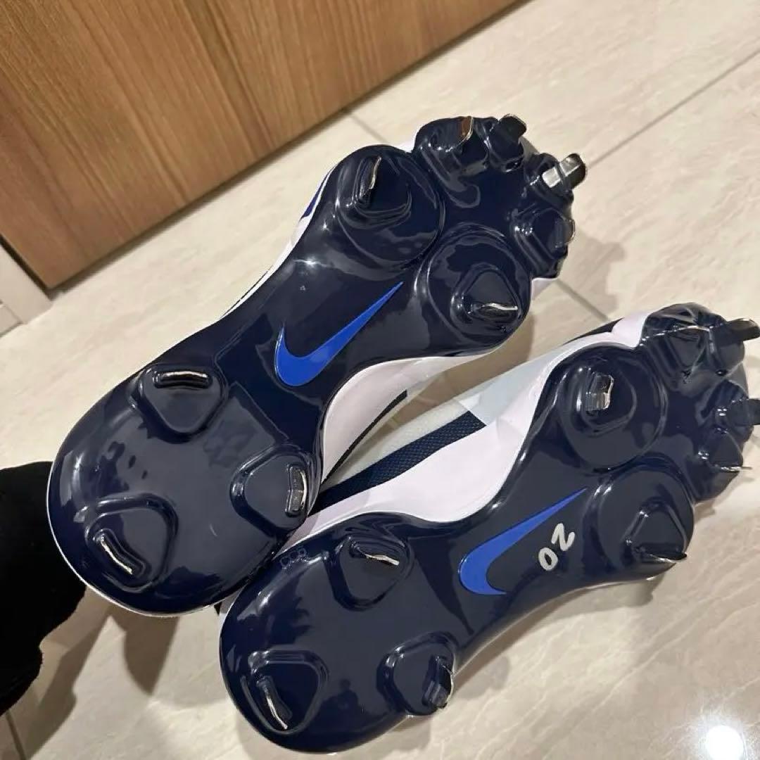 Nike Air zoom スパイクシューズ 26.5cmホワイト/ネイビー