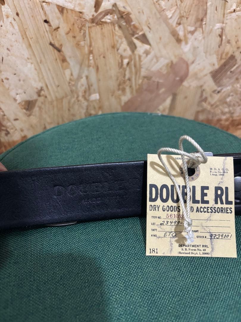 か　RRL ダブルアールエル DOUBLE RLウエスタンベルト ナロー