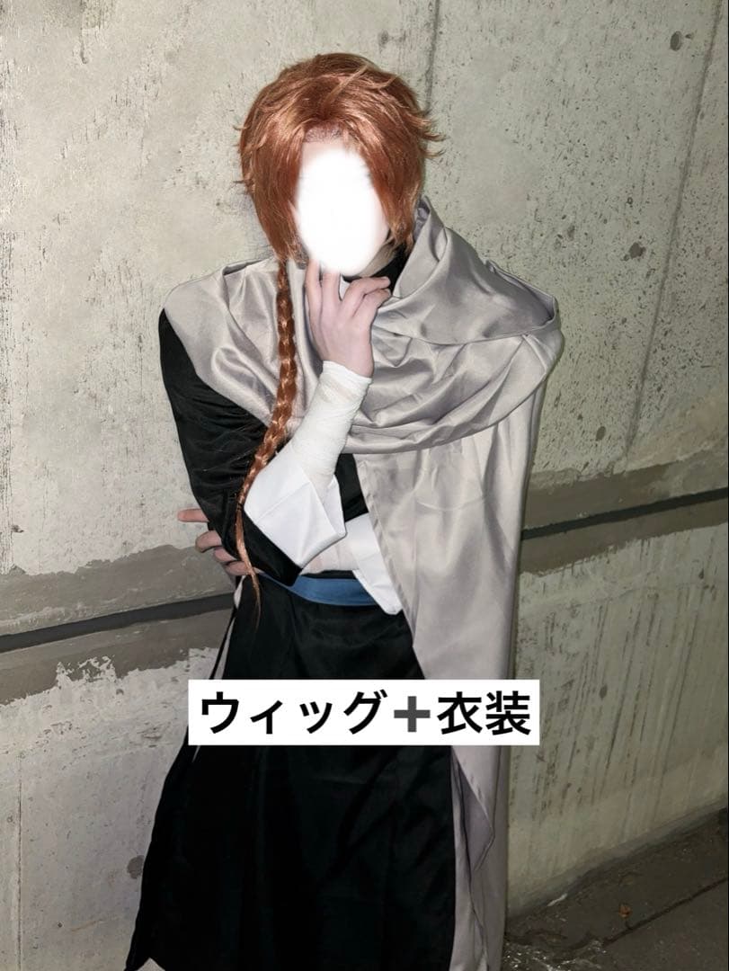 銀魂 神威 コスプレ ウィッグ 衣装