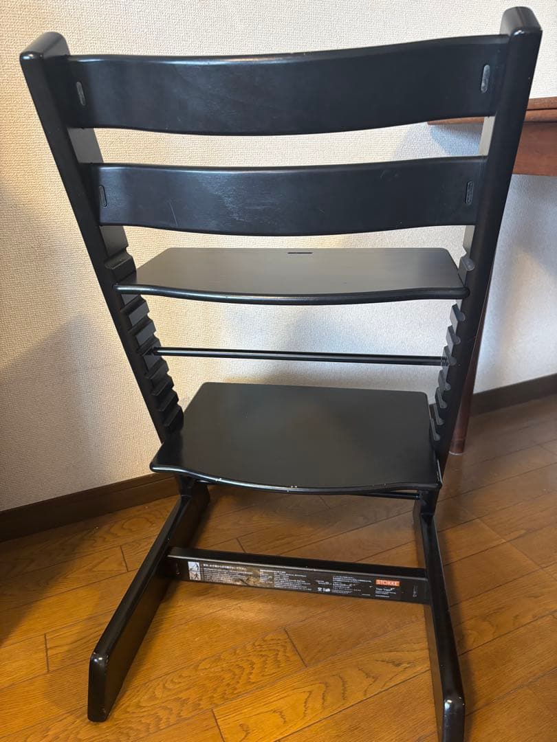 ストッケ トリップトラップ チェア ブラック 黒 STOKKE