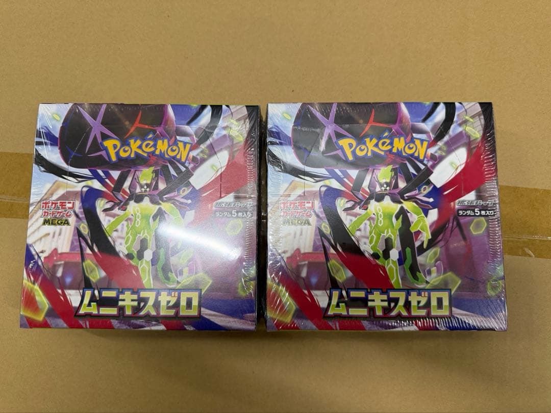 ポケモンカードゲーム ムニキスゼロ 2BOX シュリンク付き