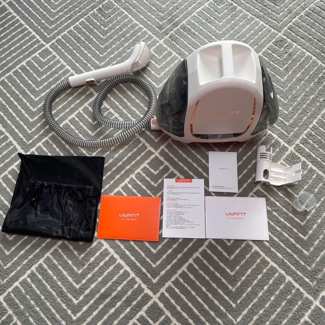 UWANT スチームクリーナー本体 ホワイト