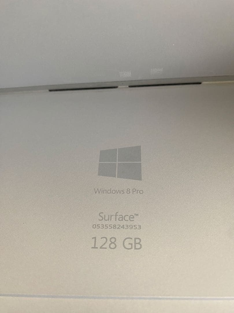 Microsoft Surface 赤キーボード シルバー本体