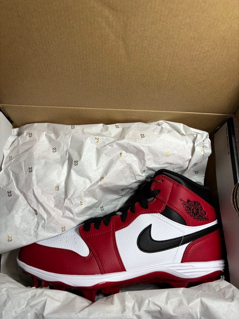 ジョーダン 1 ミッド TD クリート野球スパイク 未使用品 size27.5㎝