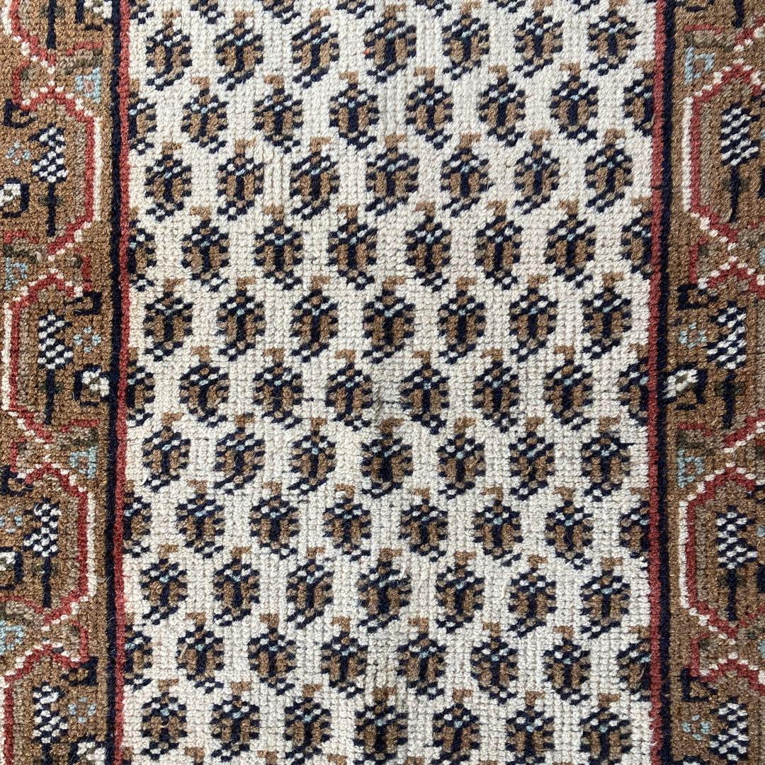 ヴィンテージラグ　トライバルラグ　インド　ランナー