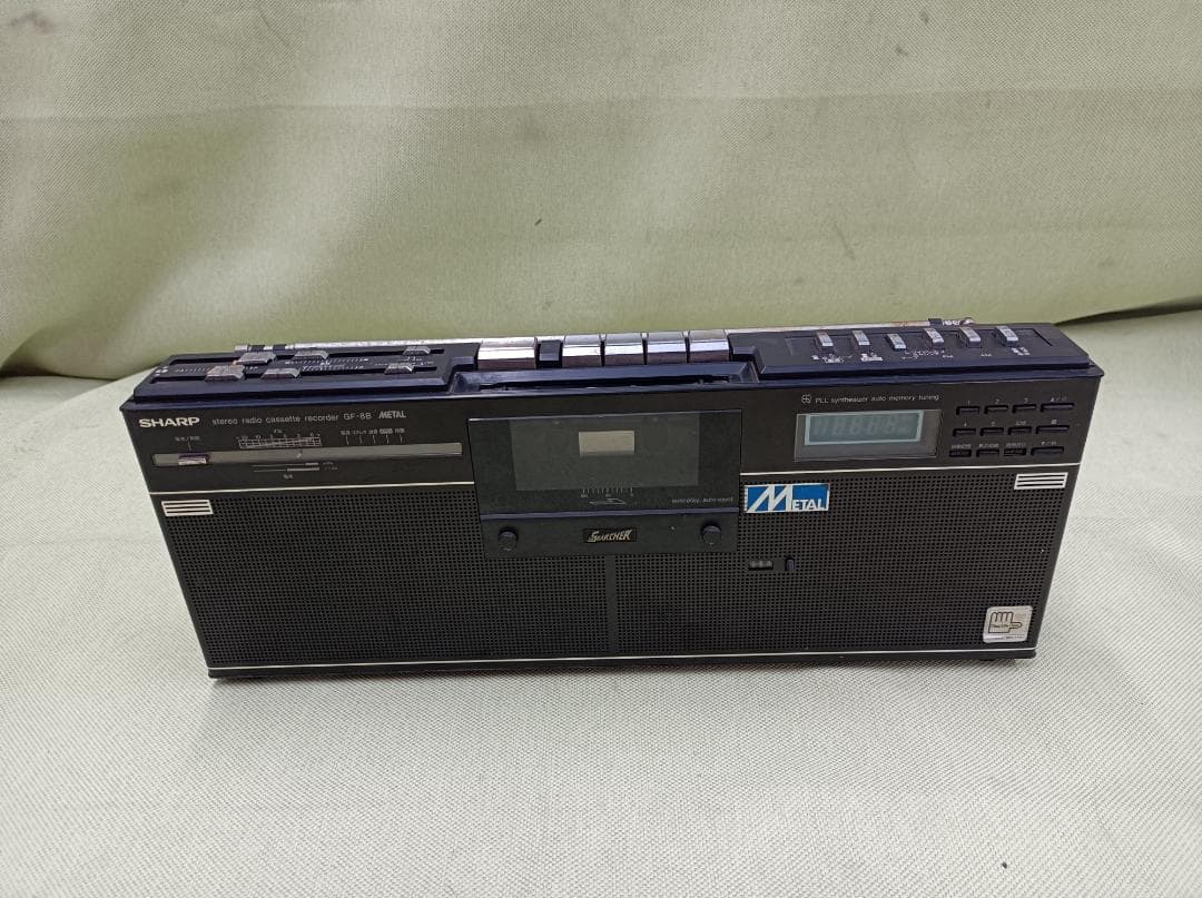 都《VDWWC》希少　SHARP　ラジカセ　GF-8B　ジャンク