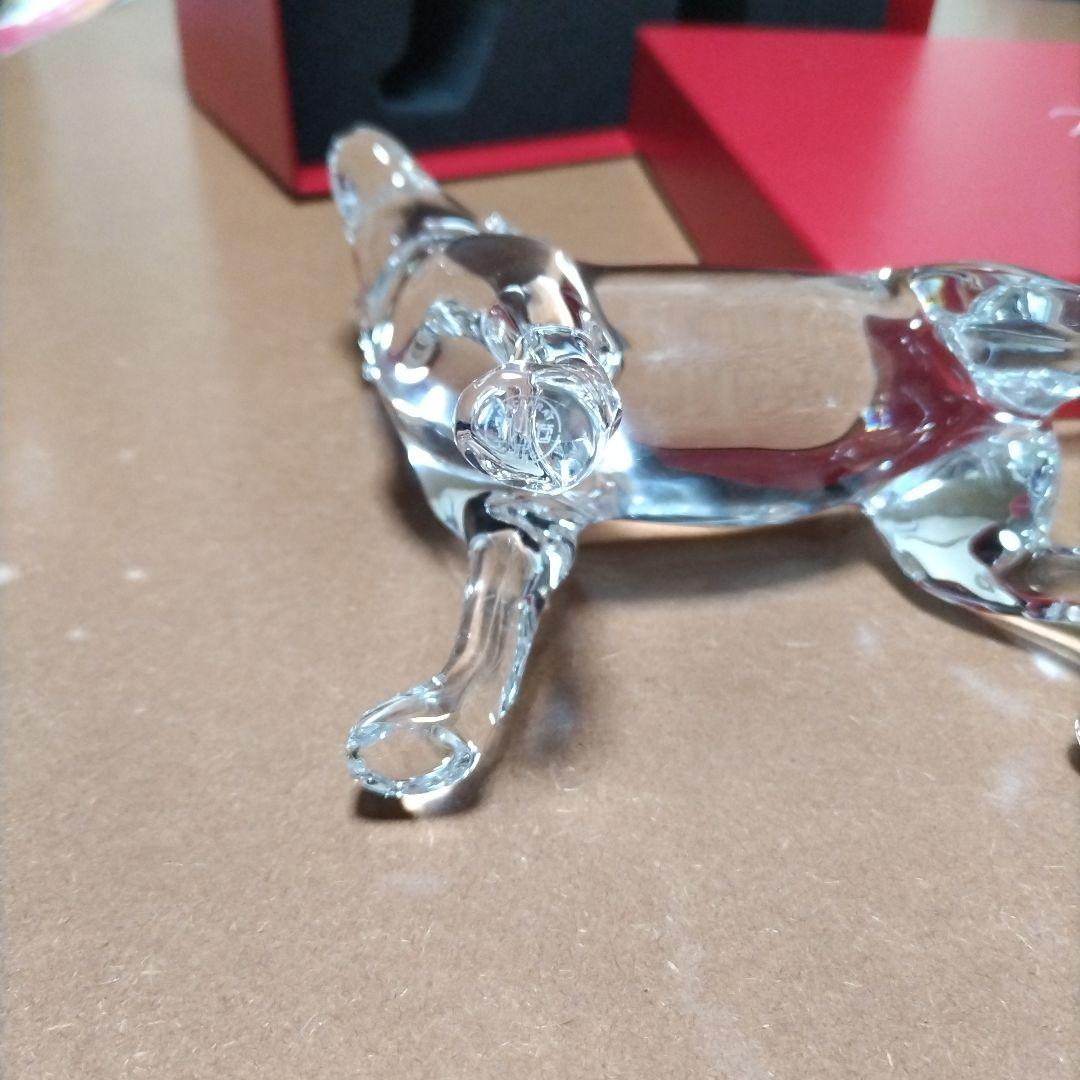 バカラ クリスタル ラブラドール　フィギュアリン　犬　ドッグ