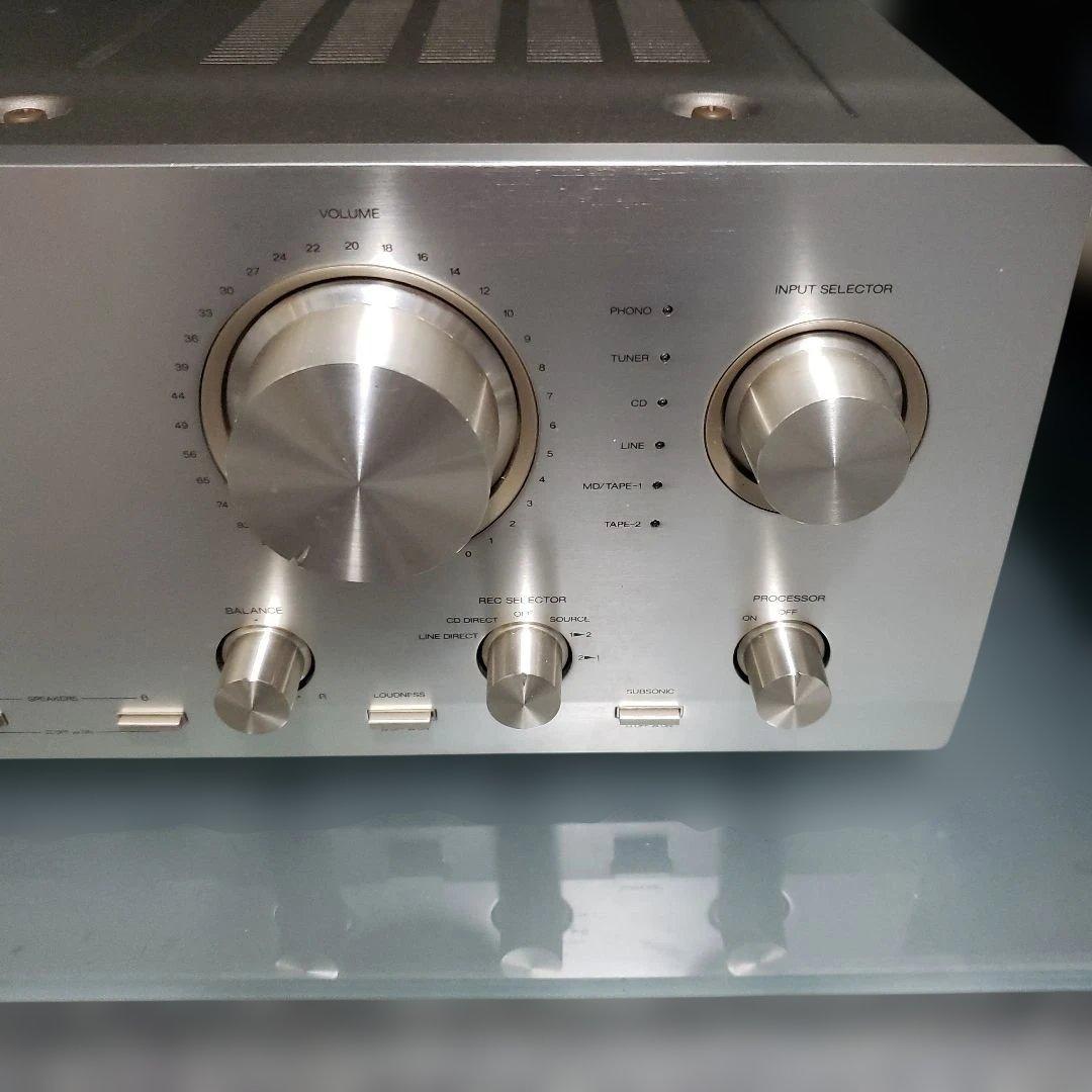 サンスイ最後のブリメインアンプ　AU-α607NRA Ⅱ