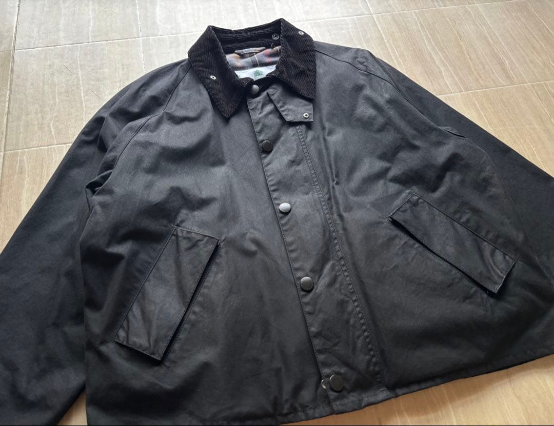 バブアー トランスポート36ブラック｜スペイ ブリティッシュメイド38バラクータ