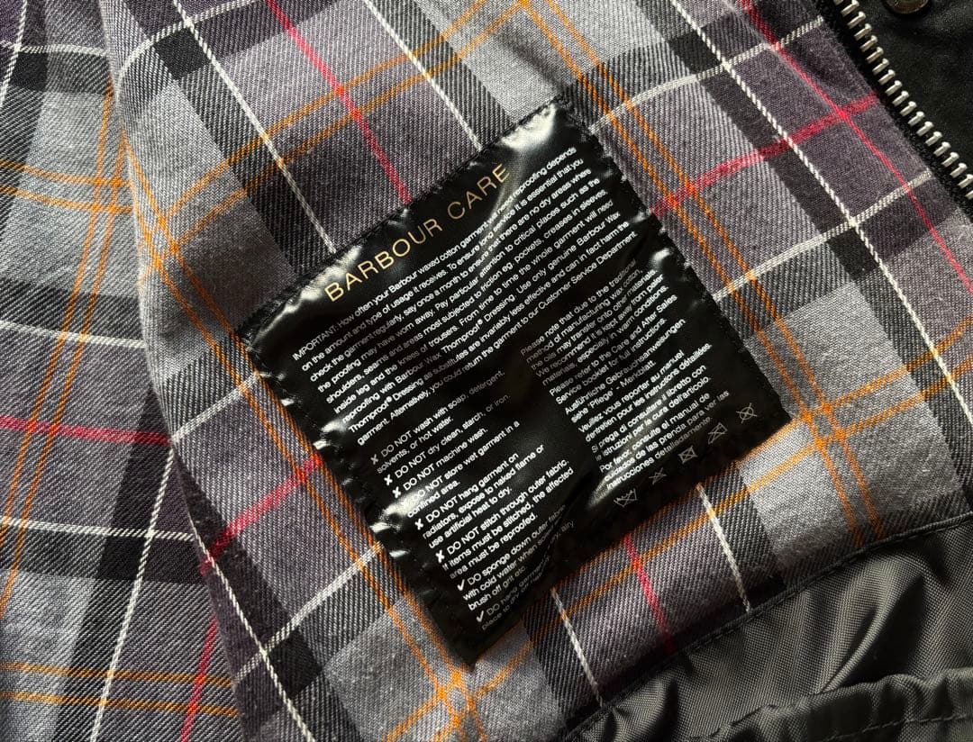 バブアー トランスポート36ブラック｜スペイ ブリティッシュメイド38バラクータ