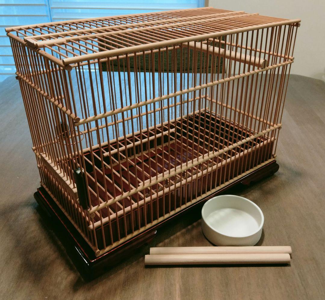なおさん専用　鳥かご　竹籠　メジロ籠