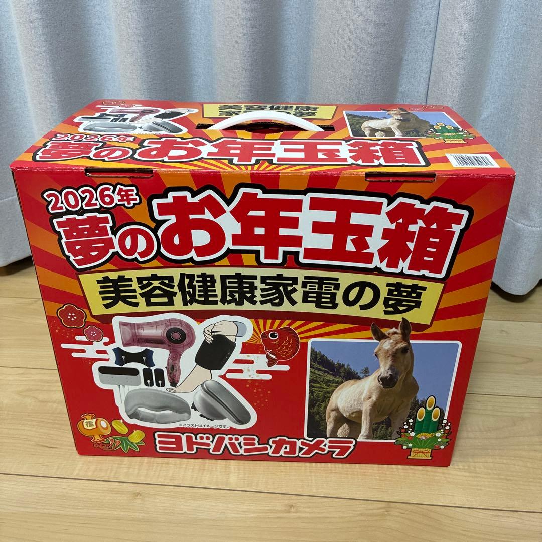 2026年 お年玉箱 美容健康家電の夢