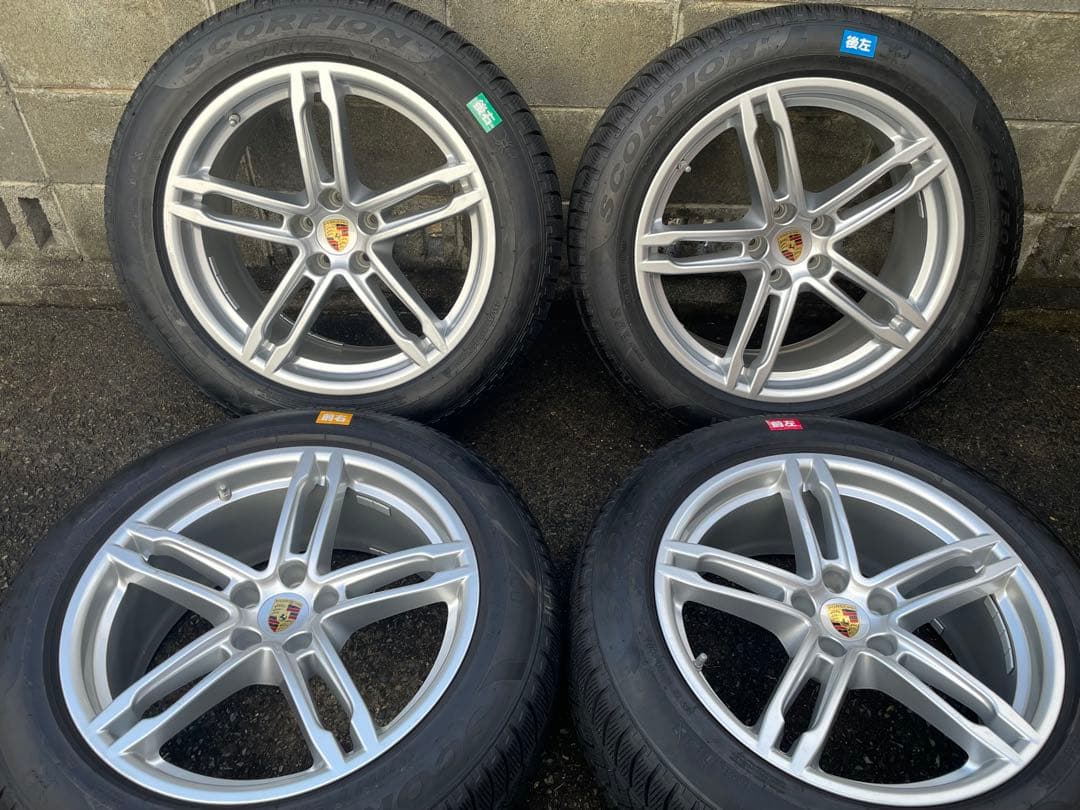 ポルシェマカン純正19インチ ウィンターホイール&タイヤセット ピレリ