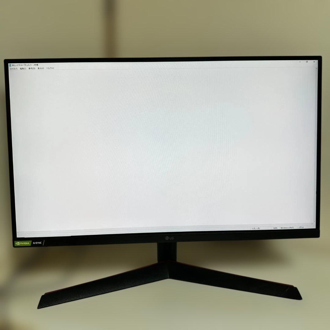 LG 144Hz対応 27インチ ゲーミングモニター