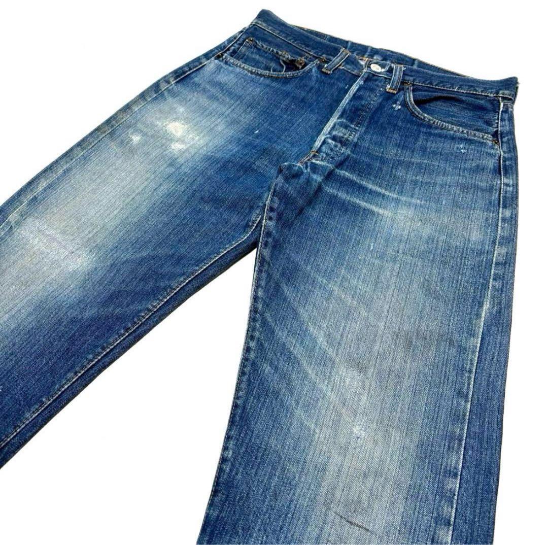 W32 縦落ち！ 70s リーバイス 501 66 前期 ジーンズ ビンテージ