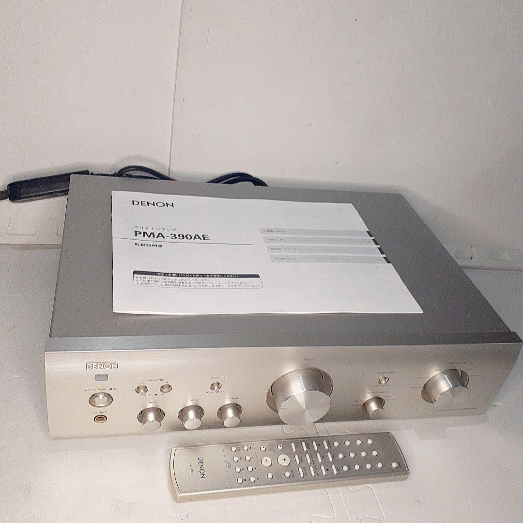 美品 動作品 DENON デノン PMA-390AE プリメインアンプ リモコン