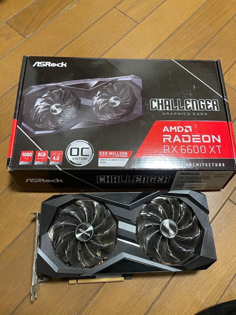 グラフィックボード・グラボ・ビデオカード AMD Radeon RX 6600 XT CHALLENGER OC