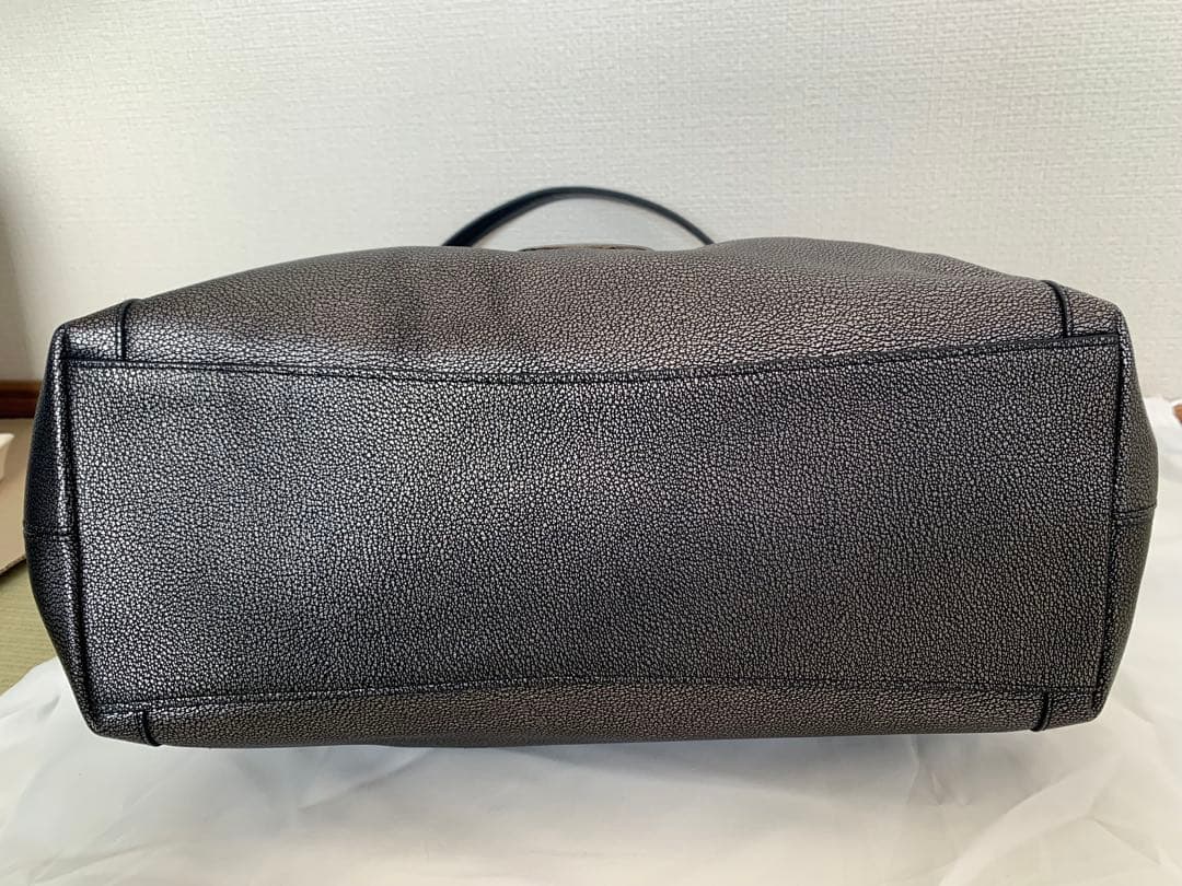 COACH イーディ　ガンメタリック　ショルダーバッグ ハンドバッグ