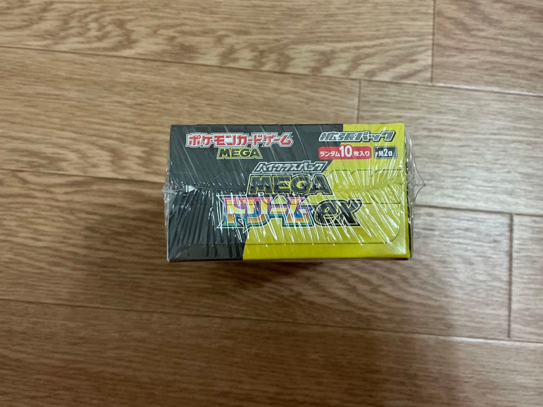 ポケモンカードゲーム MEGAドリームEX シュリンク付き　１BOX