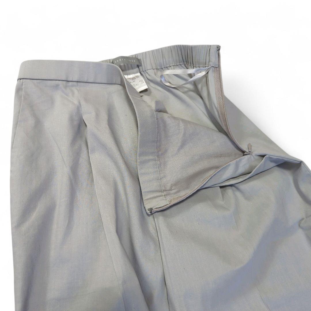 未使用級★セオリー★2024★夏に活躍！パンツセットアップスーツ★ショッパー付