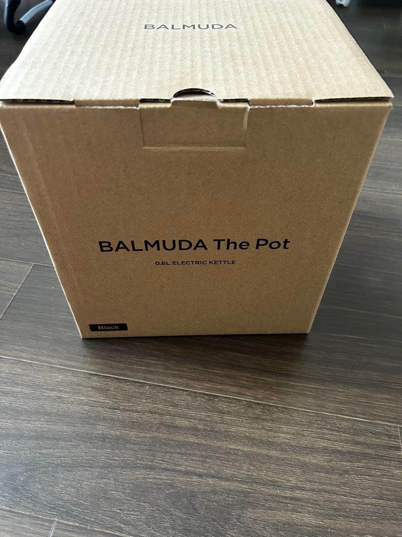 バルミューダ　ケトル　ブラック　新品、未使用