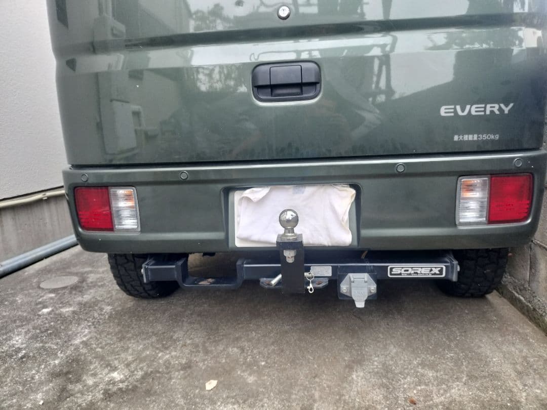 SOREX　ヒッチメンバー、innoルーフキャリアのセット 横浜市出品