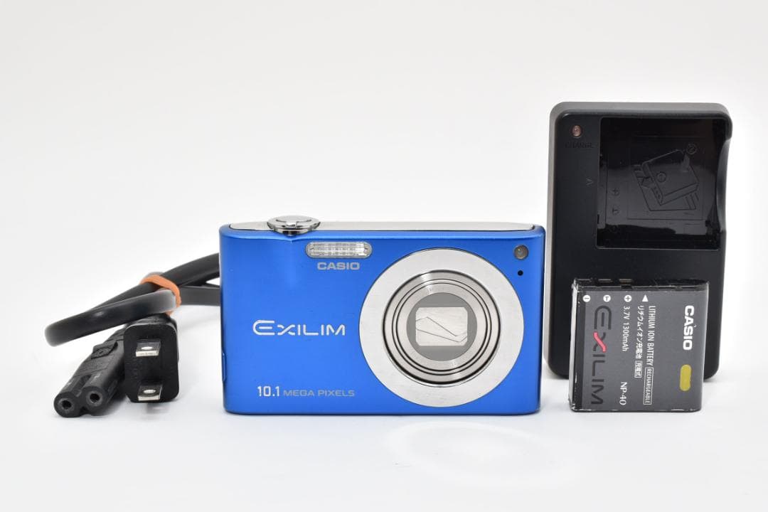 【美品】CASIO EXILIM EX-Z100 ブルー　動作確認済