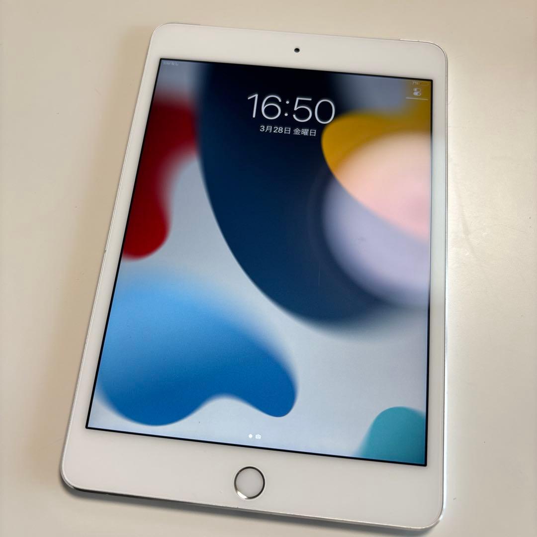 Apple ipad mini4 128GB Cellular シルバー