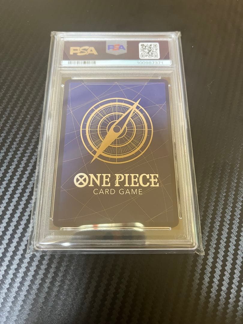 ONE PIECE モンキー・D・ルフィ SR PSA 10尾田栄一郎サイン入り