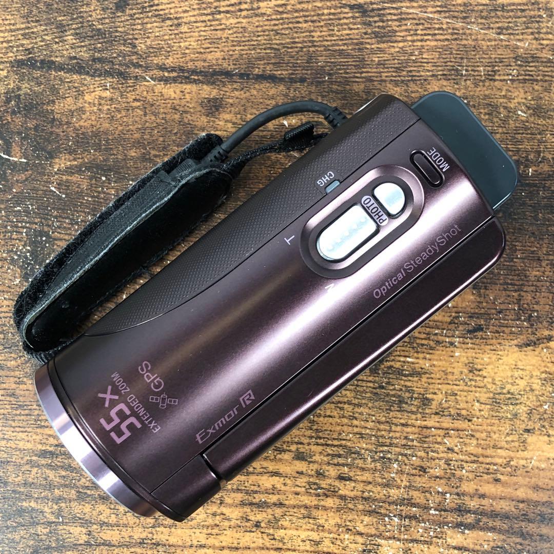 動作確認済 SONY HDR-CX270V ボルドーブラウン 内蔵メモリ32GB