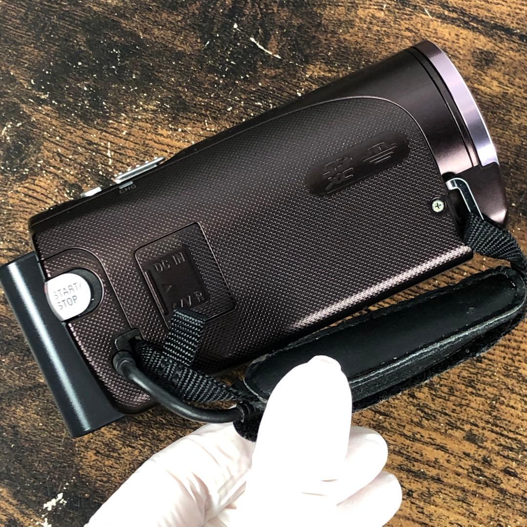 動作確認済 SONY HDR-CX270V ボルドーブラウン 内蔵メモリ32GB