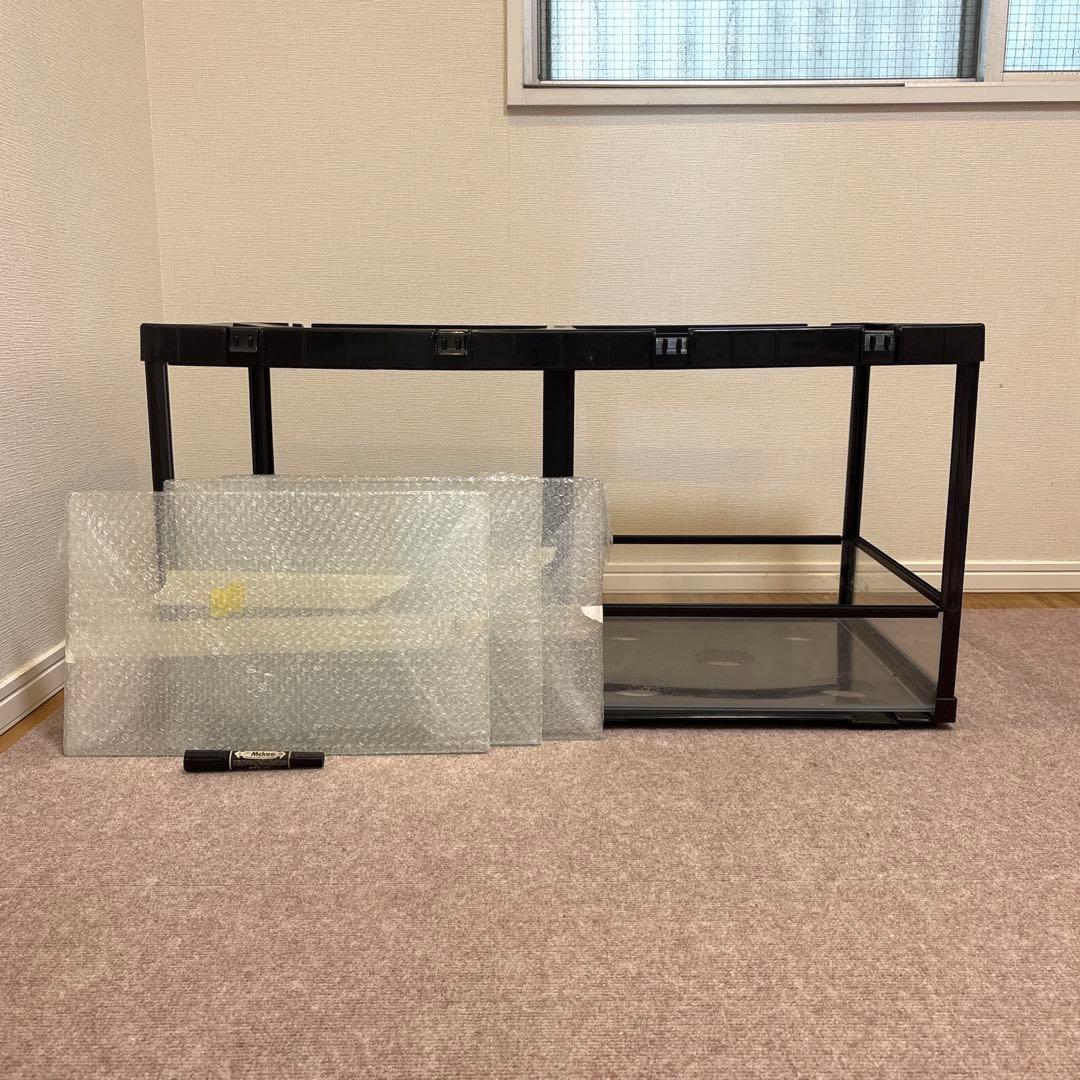 爬虫類ケージ 90サイズ 底部ヒータースペース有